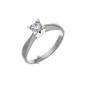 Δαχτυλιδι Μονοπετρο με Διαμαντι 0,33 Ct , F , VS1 G3K7-033CT